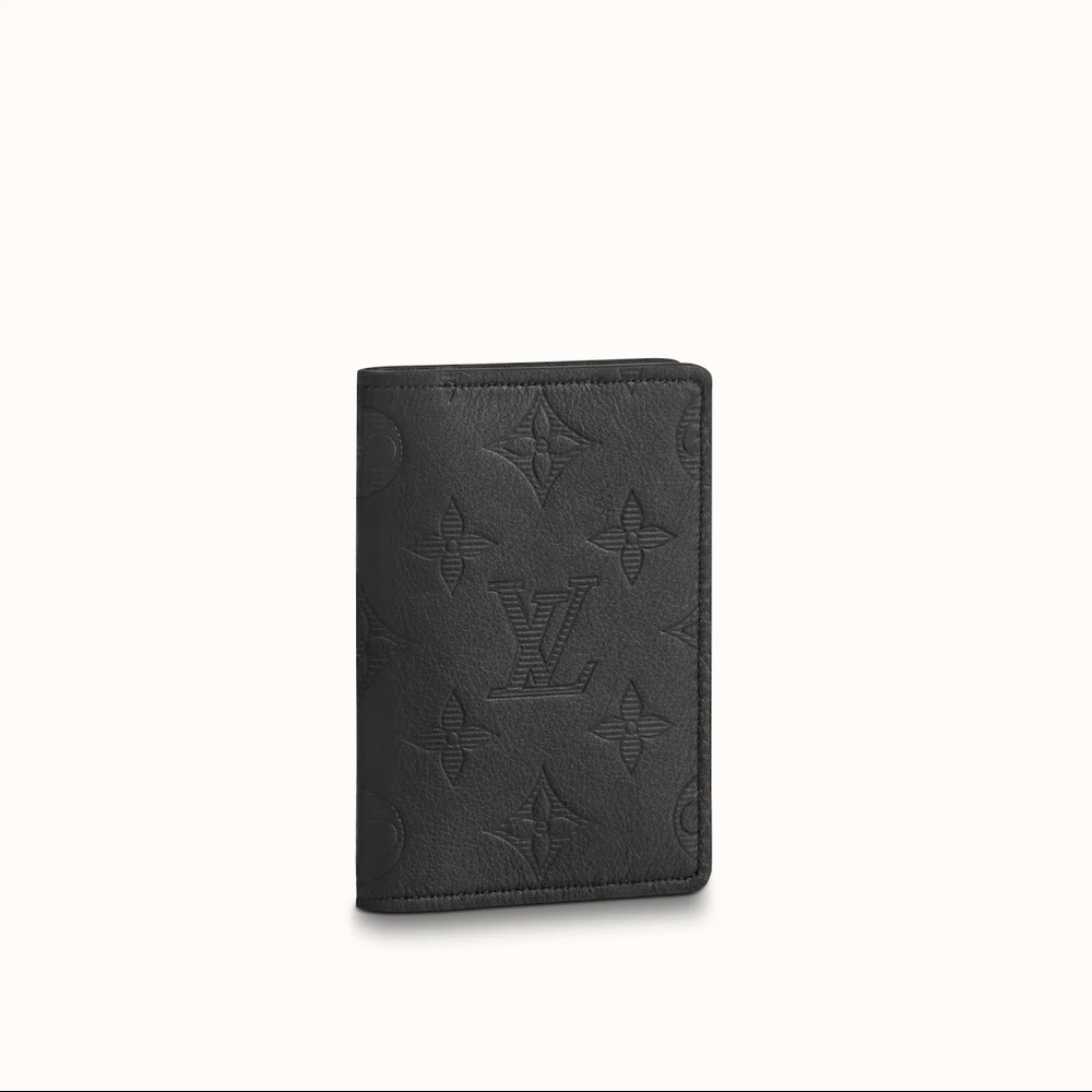 Men’s Louis Vuitton Pocket Organizer Monogram Shadow